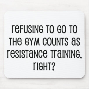 Resistentietraining Muismat