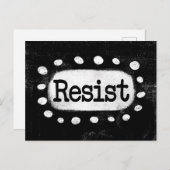 Résister à la carte postale (Devant / Derrière)