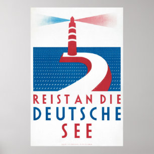 Résister et die deutsche Voir Allemagne Poster vin