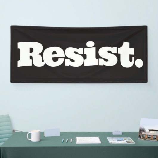 Résistez à la bannière (Salon professionnel)