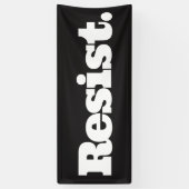 Résistez à la bannière (Vertical)