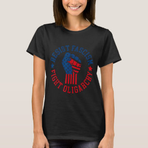Résistez Fascisme Combattez T-shirt Oligarchie.png