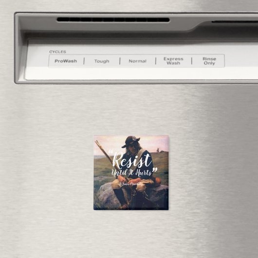 Résistez Jusqu'À Ce Qu'Il Frappe Magnet (In Situ (Lave-vaisselle))