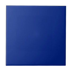 Resolutie Blue Solid Color Tile Tegeltje