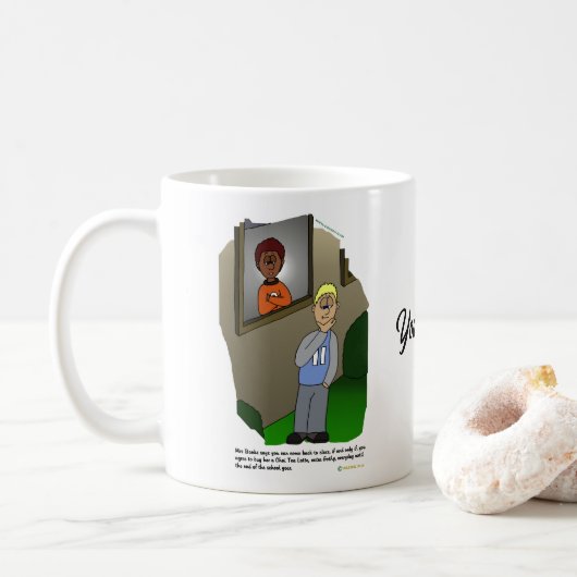 Résolution Pt. Mug Combo À Thé Latte 4-Chai (Avec donut)