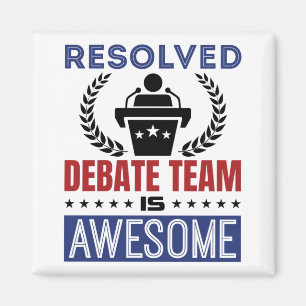 Resolved Debate Team is een Geweldige debat Magneet