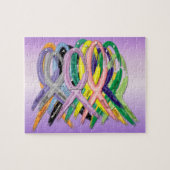 Résolvez le puzzle de ruban de conscience de (Horizontal)