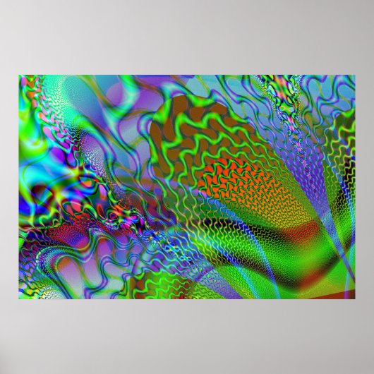 "Resonant Frequency and the Human Brain" Poster (Voorkant)