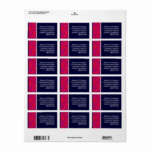 Resonate II Etiket (Full Sheet)