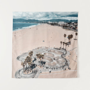 Resort nabij zeashore wandkleed