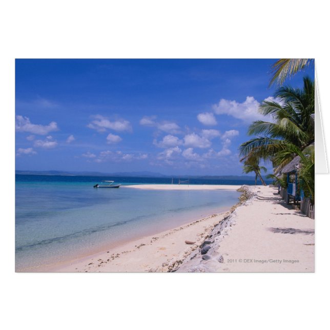 Resort op het strand (Voorkant Horizontaal)