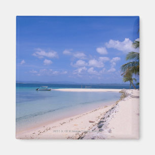 Resort op het strand magneet