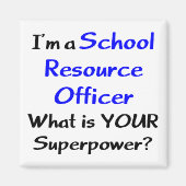 resource officer school magneet (Voorkant)