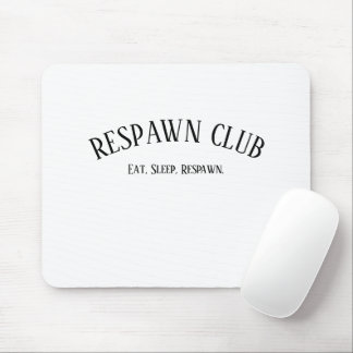 Respawn Club Eten Slapen Respawn Gamer Muismat