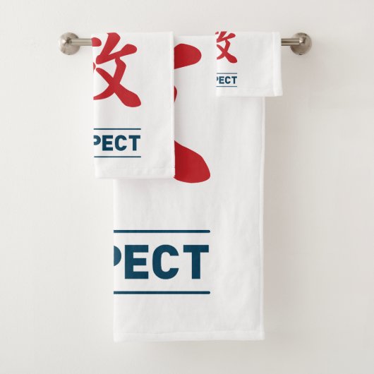 Respect 2 bad handdoek (Insitu)