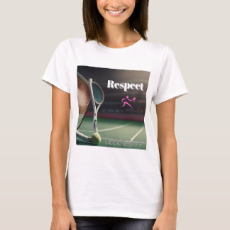 RESPECT Coco Gauff, tennispassie, tennisfanatiek, T-shirt