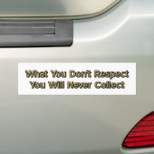 Respect-Collect Bumpersticker (Op auto)