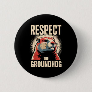 Respect De Bosmard Politieke Poster Stijl Ronde Button 5,7 Cm