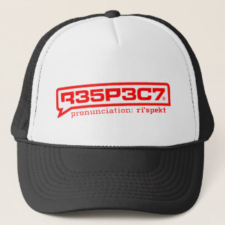 RESPECT de casquette du traqueur R35P3C7