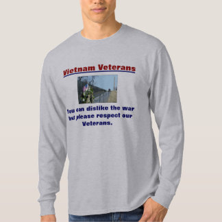 Respect de T-shirt de vétérans du Vietnam nos