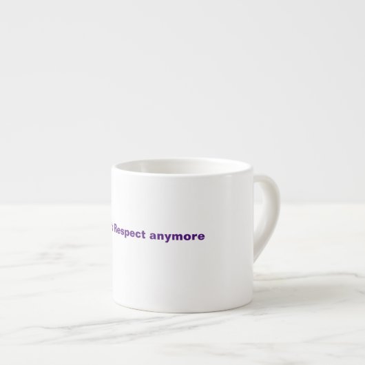 respect espresso kop (Voorkant rechts)