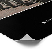 Respect: Inspirerend prijsopgave 2 Poster (Hoek)