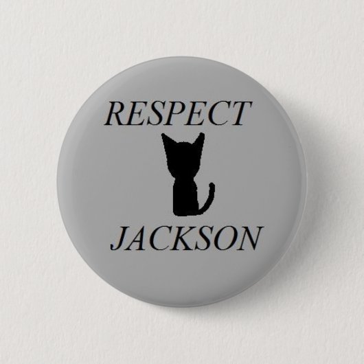 Respect Jackson Button (Voorkant)