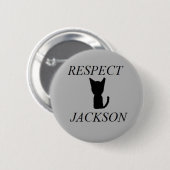Respect Jackson Button (Voorkant /achterkant)