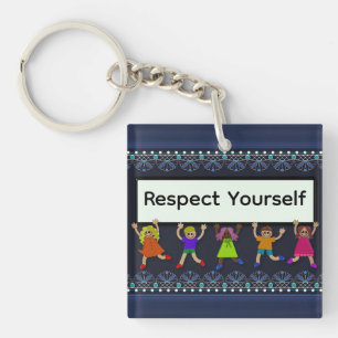 Respect Jezelf Sleutelhanger
