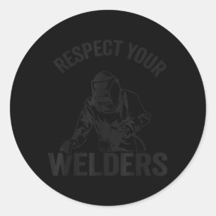 Respect Lassers Sl Soverheidsagentschapsl Ronde Sticker