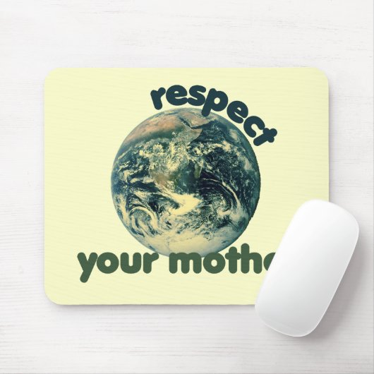 Respect Moeder Aarde Muismat (Met muis)