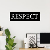 respect poster (Thuiskantoor)