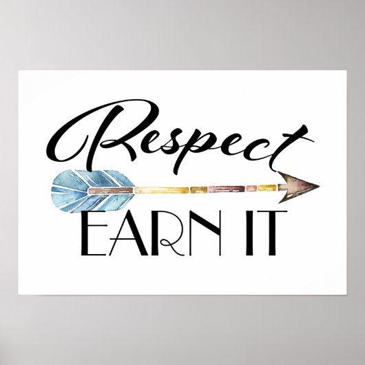 Respect Poster (Voorkant)