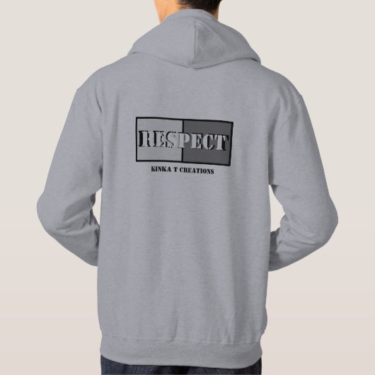 Respect Sweat - shirt à capuche (Dos)