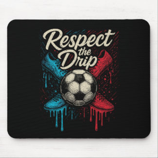 Respect The Drip Soccer Ll Footwear Kids Teen Wome Muismat
