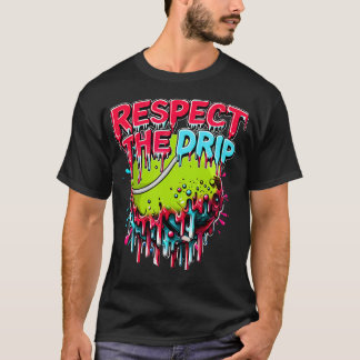 Respect The Drip Tennis Ice Cream Drip With T-shirt