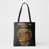 Respect the Earth, Raise the Future Draagtas (Voorkant)