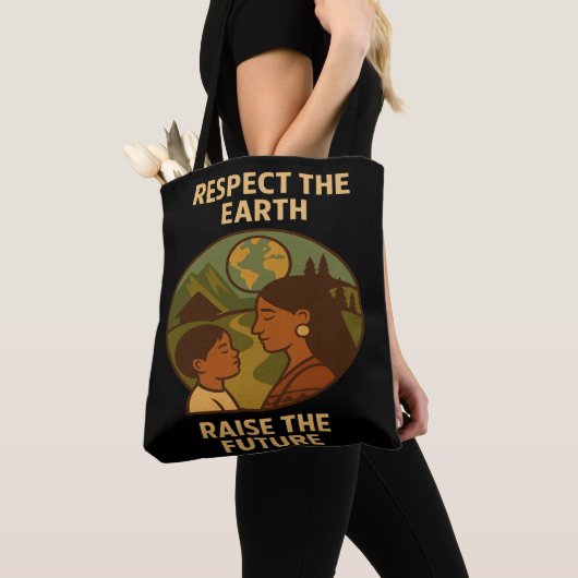 Respect the Earth, Raise the Future Draagtas (Dichtbij)