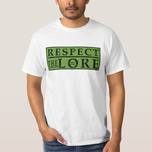 RESPECT the LORE Square T-shirt (Voorkant)