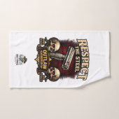 Respect the Steel DE Towel (Serviette à main)