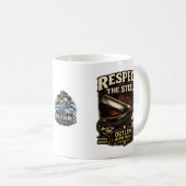 Respect the Steel – Straight Razor Mug (Devant droit)