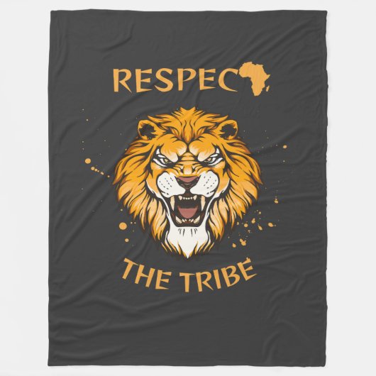 Respect the Tribe | Fleece Blanket Deken (Voorkant)