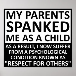 Respect voor anderen Funny Poster