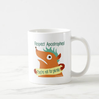 Respect voor apostrofie — mokken
