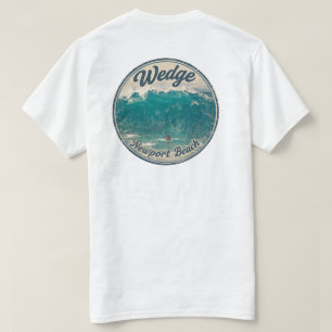 Respect voor de golven - Wedge, Newport Beach, Cal T-shirt