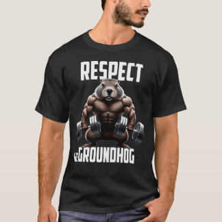 Respect voor de Groundhog, Happy Groundhog Day T-shirt