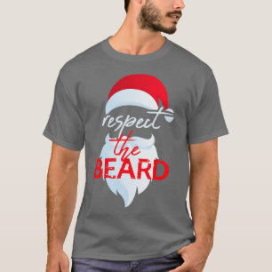 respect voor santa claus grappige kerst 3 t-shirt