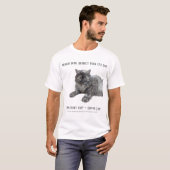 Respect Your Cat by RoseWrites T-shirt (Voorkant volledig)