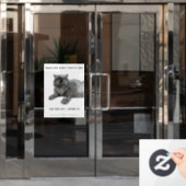 Respect Your Cat Day by RoseWrites  Raamsticker (Kantoordeur)