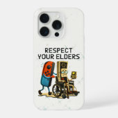 Respect Your Elders Gaming Control Retro Funny (Verso)